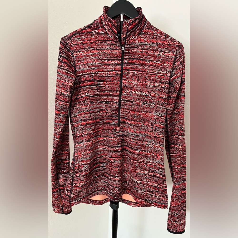🏃♀️ Nike Pro Dri-FIT Women’s Half-Zip Running Top | Bright + Reflective | Sz M